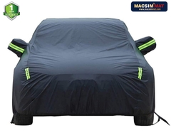 Bạt phủ ô tô thương hiệu MACSIM dành cho Hyundai Accent/ Elantra/ Avante - Suzuki Ciaz/Celerio/Swift  - màu đen và màu ghi - bạt phủ trong nhà và ngoài trời