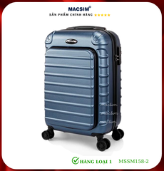Vali cao cấp Macsim Smooire MSSM158-2b cỡ 20 inch màu (matt blue) - Hàng loại 1
