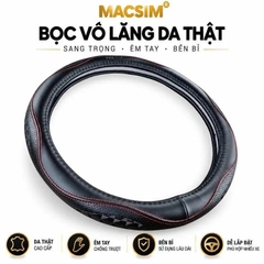 Bọc vô lăng da Napan lõi silicon mã L38T