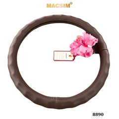 Bọc Vô Lăng Ô Tô Nissan Terra MACSIM – 8890 coffee – Da thật. lõi cao su non