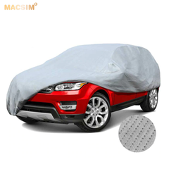 Bạt Phủ Ô Tô Volswagen Teramont/ Tiguan / Passat/ Tourareg Macsim Màu Ghi – Vải Không Dệt 4 Lớp Chống Nắng, Chống Bụi Hiệu Quả