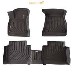 Thảm lót sàn ô tô Audi q8 etron 2024+ Macsim - Tpe chuẩn phom, dễ vệ sinh (Mã 01)