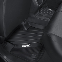 Thảm lót sàn xe ô tô  BMW X3 ( BMW X4 G20F98) 2013 - 2018  Nhãn hiệu Macsim 3W chất liệu nhựa TPE đúc khuôn cao cấp - màu đen