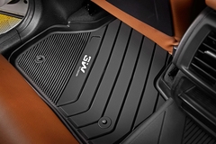 Thảm lót sàn xe ô tô  BMW 2 series 2018- nhãn hiệu Macsim 3W - chất liệu nhựa TPE đúc khuôn cao cấp - màu đen