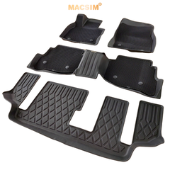 Thảm Lót Sàn Ô Tô Mazda CX8 Macsim – 2 Lớp cao su đen, Chuẩn Phom, Sử dụng lâu dài (Mã 01)