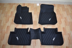 Thảm lót sàn xe ô tô  BMW 1 series 2016-2020 nhãn hiệu Macsim 3W chất liệu nhựa TPE đúc khuôn cao cấp - màu đen