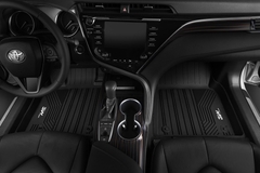 Thảm lót sàn xe ô tô  TOYOTA New RAV4 2019-đến nay Nhãn hiệu Macsim 3W chất liệu nhựa TPE đúc khuôn cao cấp - màu đen
