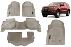Thảm lót sàn ô tô Ford Everest 2016-2022 (Mã S5)