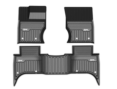 Thảm lót sàn xe ô tô  LANDROVER RANGER ROVER SPORT 2014- 2022 nhãn hiệu Macsim 3W - chất liệu nhựa TPE đúc khuôn cao cấp - màu đen