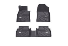 Thảm lót sàn xe ô tô MAZDA CX4 2017- nhãn hiệu Macsim 3W - chất liệu nhựa TPE đúc khuôn cao cấp - màu đen