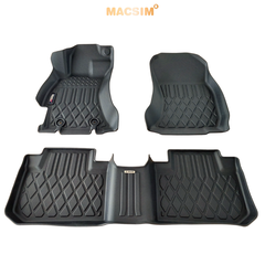 Thảm lót sàn ô tô Subaru Forester 2013- 2018  Macsim - Tpe chuẩn phom, Sử dụng lâu dài (Mã 01)