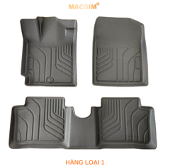Thảm lót sàn ô tô Hyundai i10 2022+ Macsim - TPE chuẩn phom, Sử dụng lâu dài (Mã 03)