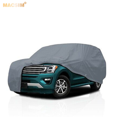 Bạt phủ ô tô chất liệu vải không dệt cao cấp thương hiệu MACSIM dành cho xe Lincoln Navigator L màu ghi - bạt phủ cỡ đại