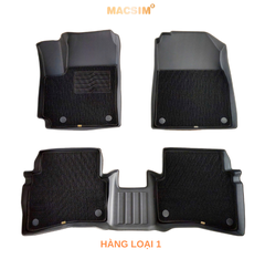 Thảm lót sàn ô tô 2 lớp cao cấp dành cho xe Kia Sonet (sd3) nhãn hiệu Macsim -  ( Giảm giá nhưng chất lượng không giảm)