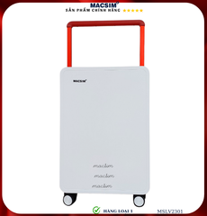 Vali cao cấp Macsim SMLV2301 cỡ 20 inch/ 24inch  màu trắng- Hàng loại 1