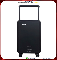 Vali cao cấp Macsim SMLV2306 cỡ 20 inch mà đen - Hàng loại 1