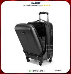 Vali cao cấp Macsim Smooire MSSM205 cỡ 20 inch màu đen - Hàng loại 1