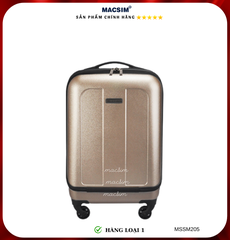 Vali cao cấp Macsim Smooire MSSM205 cỡ 20 inch màu gold - Hàng loại 1