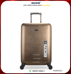 Vali cao cấp Macsim Smooire MSSM233-2 cỡ 21 inch màu gold - Hàng loại 1