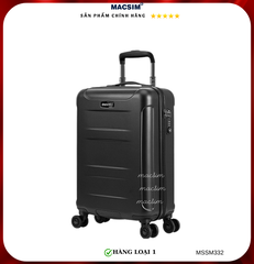 Vali cao cấp Macsim Smooire MSSM332 cỡ 24 inch màu đen - Hàng loại 1