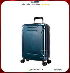 Vali cao cấp Macsim Smooire MSSM376 cỡ 20 inch / 24 inch màu shiny blue - Hàng loại 1