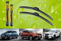 Combo cần gạt nước mưa ô tô Nano Silicon Macsim cho xe Peugeot	2008, Peugeot	3008 (2013-2018), Peugeot 5008 (2017-2018)