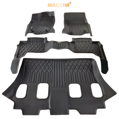 Thảm lót sàn sd Lexus GX550 2024+ (3 hàng) - Nhãn hiệu Macsim