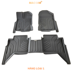 Thảm lót sàn 1 lớp sd3 Ford Ranger 2022+ Nhãn hiệu Macsim  (Giảm giá nhưng chất lượng không giảm)