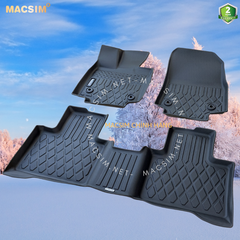 Thảm lót sàn xe ô tô lexus RX 2023 (sd) Nhãn hiệu Macsim chất liệu nhựa TPE cao cấp màu đen