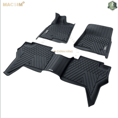 Thảm Lót Sàn Ô Tô Mitsubishi Pajero 2006-2021  Macsim 3W