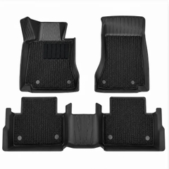 Thảm lót sàn ô tô TPE Mercedes C 2021- 2026 Macsim 3W 2 lớp