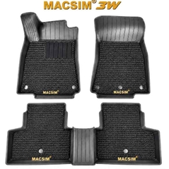 Thảm Lót Sàn xe Mercedes GLE 2019-2026 Macsim 3W 2 lớp