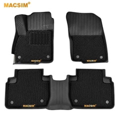Thảm nhựa đúc khuôn ô tô Mitsubishi Outlander 2013-2026 Macsim 3W 2 lớp