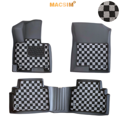 Thảm lót sàn ô tô  Huyndai Tucson 2022+ Macsim – Ca rô, chuẩn phom, Sử dụng lâu dài (Mã 03)