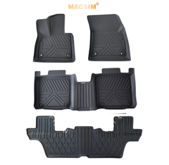 Thảm lót sàn ô tô Vinfast VF9- 7 chỗ Macsim - Tpe chuẩn phom, Dễ Vệ Sinh (Mã 03)