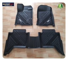 Thảm lót sàn xe Ford Ranger 2012- 2021 Macsim 3W