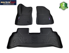 Thảm lót sàn xe ô tô Chevrolet TrailBlazer 2018 - nay  Nhãn hiệu Macsim chất liệu nhựa TPV cao cấp màu đen