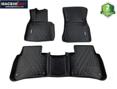 Thảm lót sàn xe ô tô (qd) Mercedes S Class new 2021 - nay Nhãn hiệu Macsim chất liệu nhựa TPV cao cấp màu đen