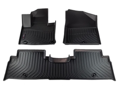 Thảm lót sàn (2 hàng ghế) Kia Sorento 2014  - 2020 Nhãn hiệu Macsim chất liệu nhựa TPE cao cấp màu đen