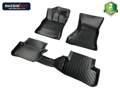 Thảm sd lót sàn xe ô tô Audi S4 2009-2016 Nhãn hiệu Macsim chất liệu nhựa TPE cao cấp màu đen