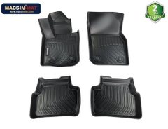 Thảm lót sàn xe ô tô Mini Cooper Hardtop 4 Door 5D 2015 - 2021 Nhãn hiệu Macsim chất liệu nhựa TPE cao cấp màu đen