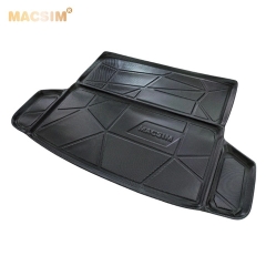 Thảm lót cốp xe ô tô Mitsubishi G4 2016 - nay nhãn hiệu Macsim chất liệu TPV cao cấp màu đen