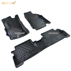 Thảm lót sàn qd xe ô tô Toyota Corolla Altis  2007-2013 Nhãn hiệu Macsim chất liệu nhựa TPV cao cấp màu đen (Lót sàn hàng ghế đầu tiên bao gồm ghế phụ và ghế lái)