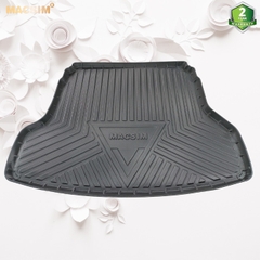 Thảm lót cốp xe ô tô (qd) Kia K3 (Cerato) 2017 đến nay chất liệu TPV thương hiệu Macsim màu đen