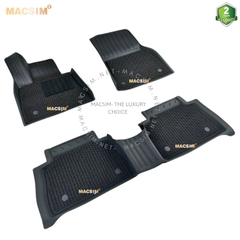 Thảm lót sàn ô tô 2 lớp cao cấp dành cho xe BMW X6 2019+ nhãn hiệu Macsim 3w chất liệu TPE