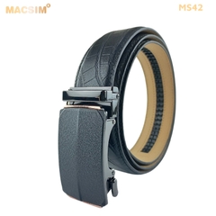 Thắt lưng nam da thật cao cấp nhãn hiệu Macsim MS42