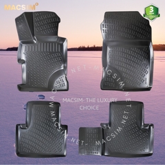 Thảm lót sàn ô tô nhựa TPU Silicon Honda civic sedan ninth generation 2011-2016 Nhãn hiệu Macsim