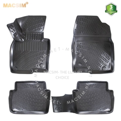 Thảm lót sàn ô tô nhựa TPU Silicon Mazda CX5 first generation 2012-2017 Nhãn hiệu Macsim