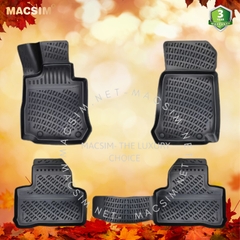 Thảm lót sàn ô tô nhựa TPU Silicon Mercedes  GLC X253/C253 2015+  Nhãn hiệu Macsim