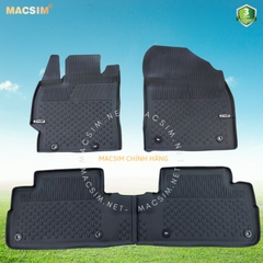 Thảm lót sàn ô tô nhựa TPE Silicon Toyota  Corolla 2007- 2012 Nhãn hiệu Macsim